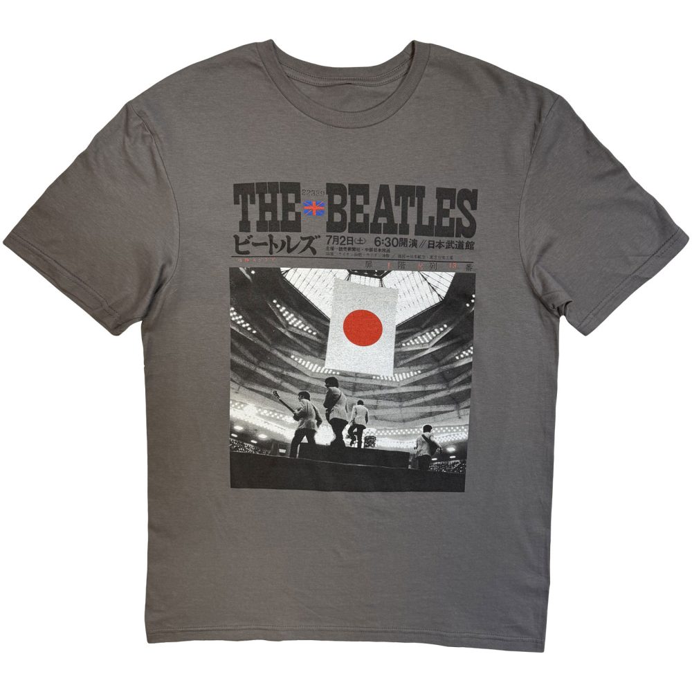 The Beatles - At the Budokan Tshirt Homme - Gris